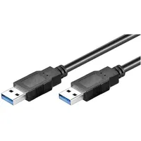 goobay USB 3.0 Kabel Schwarz