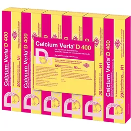 VERLA Calcium Verla D 400 Brausetablette 120 St.