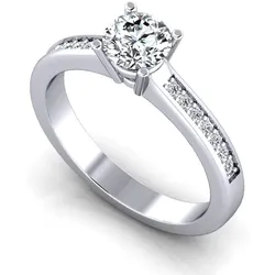 Verlobungsring VR05 750er Weiflgold - 3771