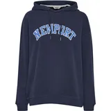 Oxmo Kapuzenpullover OXColisa Hoodie Dunkelblau XS