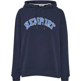 Oxmo Kapuzenpullover OXColisa Hoodie Dunkelblau XS