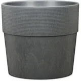 Scheurich Pflanzgefäß mit Reservoir Groove+ 266 Ø 30 x 26 cm carbon