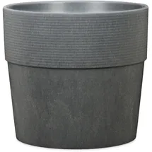 Scheurich Pflanzgefäß mit Reservoir Groove+ 266 Ø 30 x 26 cm carbon