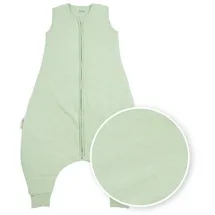Meyco Baby Babyschlafsack Slub Soft Green (1 tlg), 92cm grün