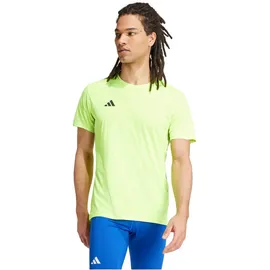 adidas Adizero Essentials Laufshirt Herren - Lucid Lemon - S