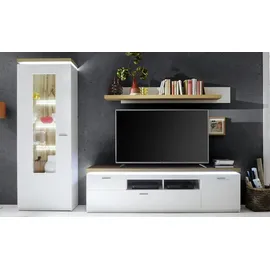 Sconto Wandboard Cali 175 x 22 x 26 cm Weiß