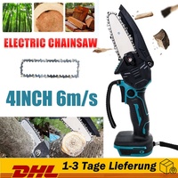 Für 18V Makita 4'' 1500W Akku Kettensäge Mini Elektro Kettensägen Ohne Batterie