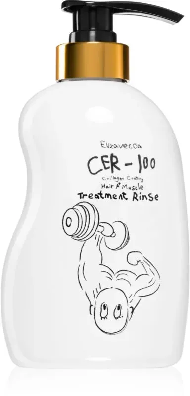 Elizavecca Cer-100 Collagen Coating Hair Muscle regenerierender Conditioner mit Tiefenwirkung für beschädigtes und brüchiges Haar 500 ml