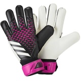 adidas Unisex Goalkeeper Gloves (W/O Fingersave) Predator Training Goalkeeper Gloves, Black/Black/Black, HY4075, 11