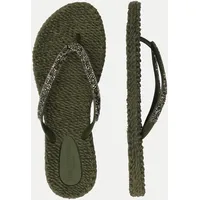 Flip Flops Cheerful mit Schmucksteinen Grün 41