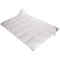 Betten Hofmann 4-Jahreszeitenbett Betten Hofmann Belladream Daunendecke 4x6 155x220 cm 100% weiße Daunen, Füllung: 100% Daunen, Bezug: 100% Baumwolle, warme Ganzjahresdecke, hergestellt in Deutschland weiß