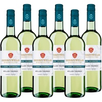 Oberrotweiler Müller-Thurgau Kabinett trocken - Weißwein trocken, fruchtig frisch im Geschmack - Badischer Wein, Anbaugebiet Kaiserstuhl (6 x 0,75 l)