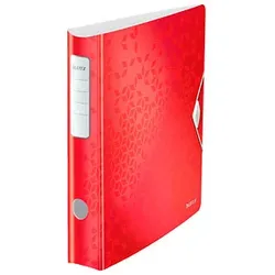 LEITZ Active WOW 1107 Ordner rot Kunststoff 6,5 cm DIN A4