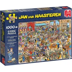 JUMBO SPIELE 19090 Puzzle 1000 Teile Jan van Haasteren - National Championships Puzzling