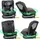 XOMAX G409 Kindersitz drehbar 360°, Standfuß, ISOFIX I mitwachsend I 0-36 kg, 0-12 Jahre, Gruppe 0+/1/2/3, 5-Punkt-Gurt, 3-Punkt-Gurt I Bezug waschbar I ECE R129