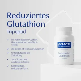 PURE ENCAPSULATIONS Reduziertes Gluthation Kapseln 60 St.