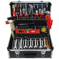 FAMEX Profi Werkzeugkoffer 440-93 bestückt Aluminium