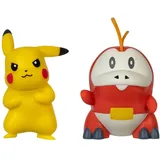 Jazwares Pokémon Battle Figure Pack Minifiguren 2er-Pack Pikachu & Krokel 5 cm