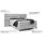 Best For Home Boxspringbett 140 x 200 cm Schwarz