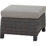 Siena Garden Hocker Corido Aluminium 63 x 45 x 61 cm Dunkelgrau