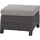 Siena Garden Hocker Corido Aluminium 63 x 45 x 61 cm Dunkelgrau