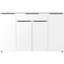 Germania Sideboard Mailand 161 x 101 x 40 cm Weiß / Grau