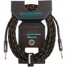 IBANEZ SI20-BG 20 ft 2 Straight Plugs Standard Woven Instrument Cable - Beige