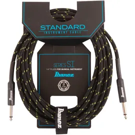 IBANEZ SI20-BG 20 ft 2 Straight Plugs Standard Woven Instrument Cable - Beige