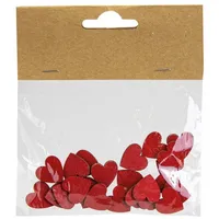 Riffelmacher & Weinberger Streudeko Herzen Ø 1,5 cm 24 St. Rot