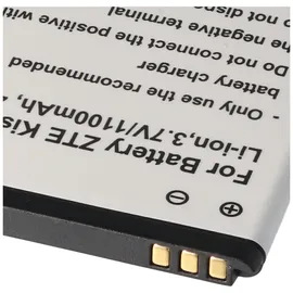 AccuCell Akku passend für ZTE Kis II Max 3,7V 1100 mAh 1 St.