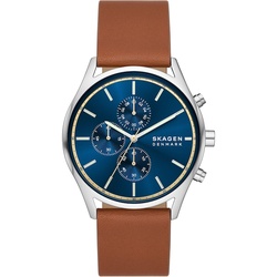 Skagen Chronograph Edelstahl One Size Herren 