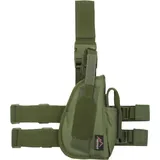 normani Polizei-Kostüm Beinholster für Kurzwaffen, rechts RightWard grün