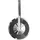 Highsider Lenkerendenspiegel HIGHSIDER MONTANA Silber