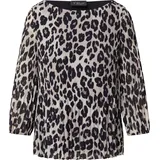 s.Oliver Plissierte Bluse mit All-over-Print - 34