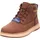SKECHERS Garlan Deno Herren-Stiefelette, Braunes Synthetikmaterial, 43 EU - 43