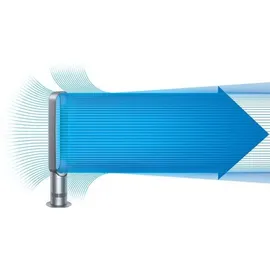 Dyson AM07 Turmventilator weiß/silber inkl. Fernbedienung