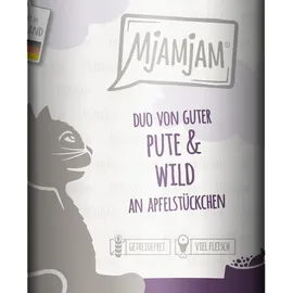 MjAMjAM DUO Pute Wild an Apfelstückchen