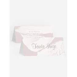 Tischkarten Hochzeit selbst gestalten mit Spruch und Fotos im Onlinedesigner bei Meine-Kartenmanufaktur.de
