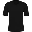 normani Thermounterhemd Herren Merino T-Shirt Delamere Kurzarm T-Shirt Thermounterwäsche aus Merinowolle schwarz 6XL