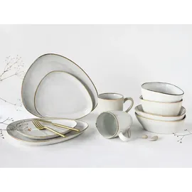 CreaTable Kombiservice Cloudy 10-tlg. weiß