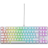 Cherry Xtrfy K4V2 TKL, weiß, LEDs RGB, MX2A RGB RED, USB, DE (CX-K4V2-RGB-TKL-WH-R-GER)