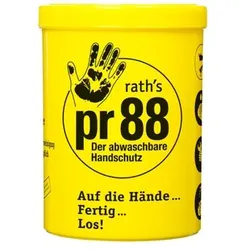 Hautschutzcreme Pr 88 vor und nach der Arbeit erleichtert Hautreinigung 1L Dose - weiß