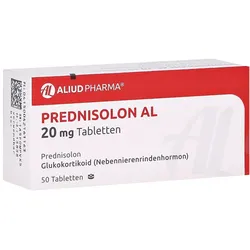 Prednisolon AL 20 mg Tabletten 50 St