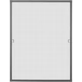 Schellenberg Insektenschutz Fenster PREMIUM 140 x 150 cm Grau