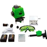 PROCRAFT LE-4G Akku Linien-/Kreuzlinienlaser Set 3,7 V 40 m grün inkl. Zubehör