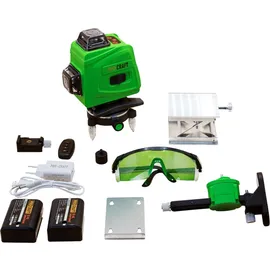 PROCRAFT LE-4G Akku Linien-/Kreuzlinienlaser Set 3,7 V 40 m grün inkl. Zubehör