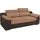 sit&more Couch Kunstleder 3-Sitzer Braun