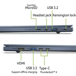 Acer Swift Go 14 AI OLED SFG14-75-79BM Intel Ultra 7-256V 16 GB RAM 1 TB SSD
