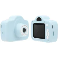CCYLEZ Kinder Digitalkamera, Wiederaufladbare HD Kamera mit 2000W MP3 Funktion, 28 Fotoaufkleber für Kleinkind (Blau)