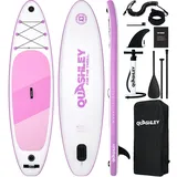 Swayit Aufblasbares SUP Board Set Stand up Paddling Board Aufblasbare SUP Board mit Premium SUP-Zubehör(Purple Simple)